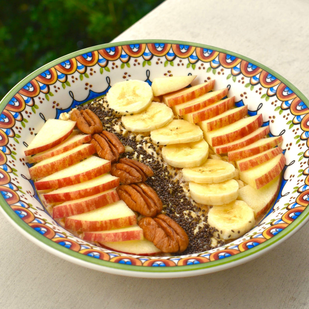 Apple Banana Overnight Oats