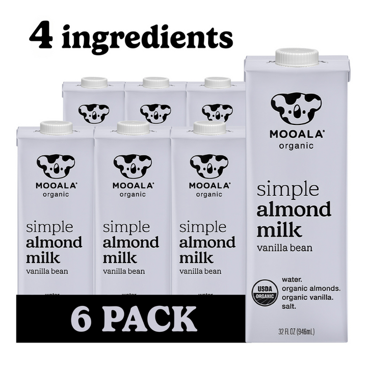 Mooala Simple Vanilla Bean Almondmilk, Shelf-Stable