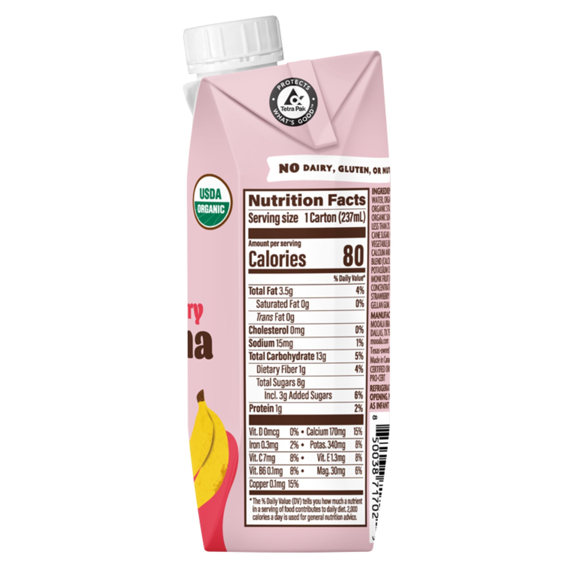 Strawberry Bananamilk Single Serve - Products | Dairy-Free